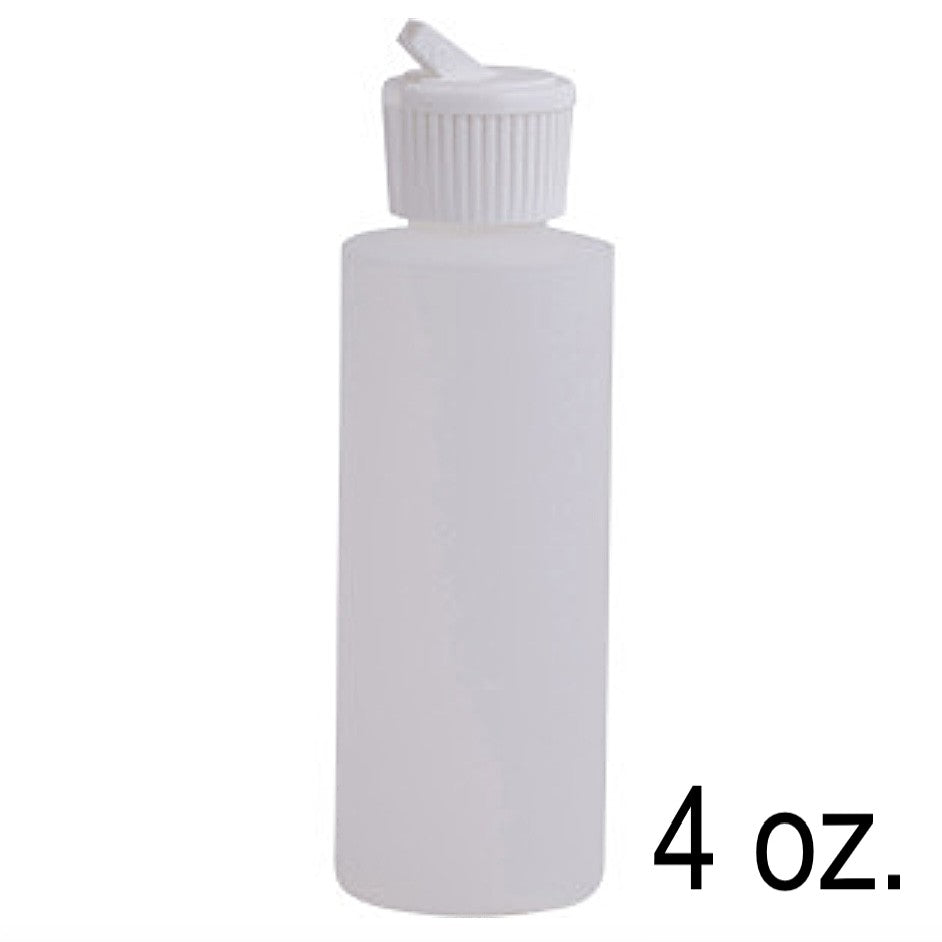 4 oz. Plastic Bottle w/ Flip Top