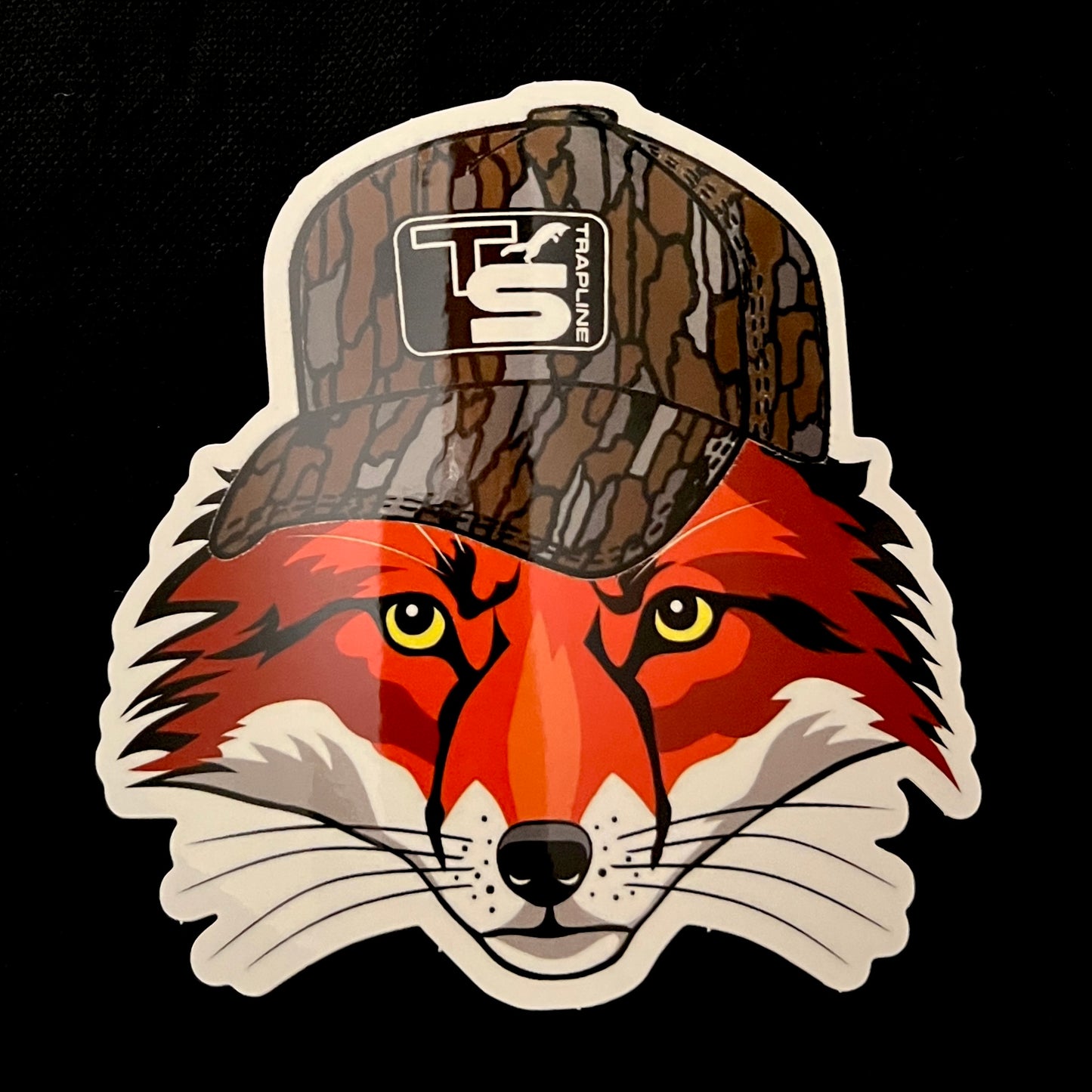 4” wide “TS Fox” Decal