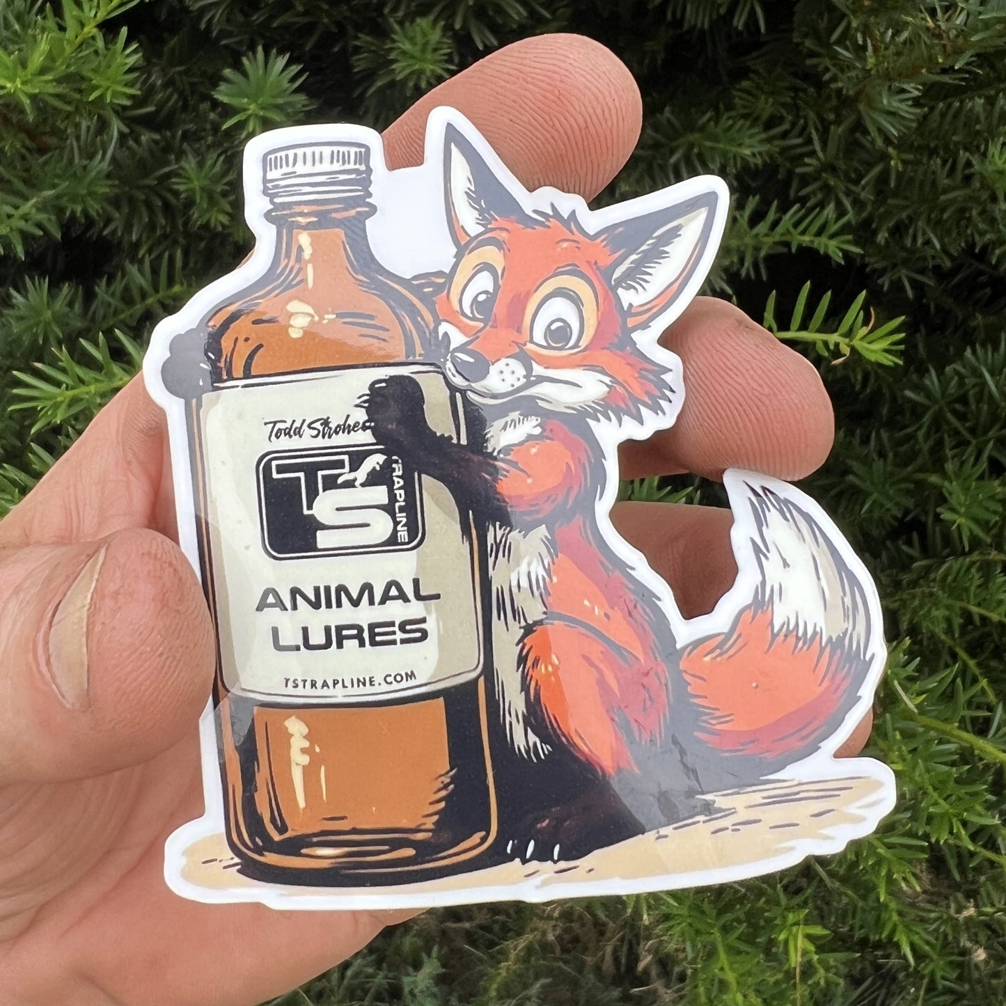 3” “Fox & Bottle” Decal