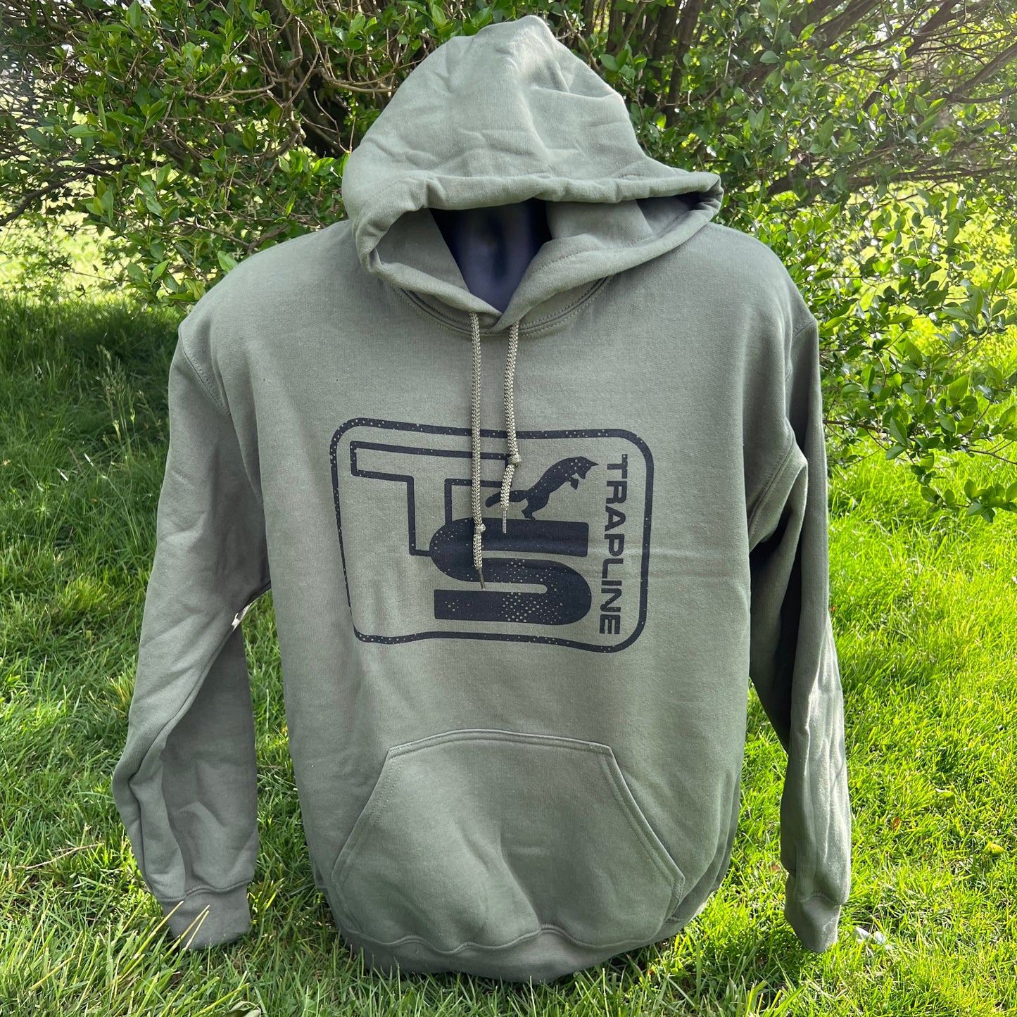 Distressed TS Logo Hoodie