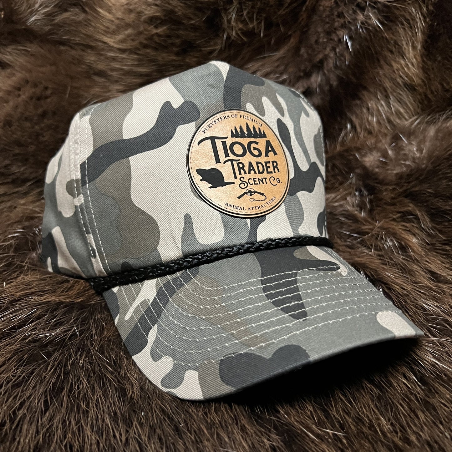 Tioga Trader Brown Camo Golf Hat