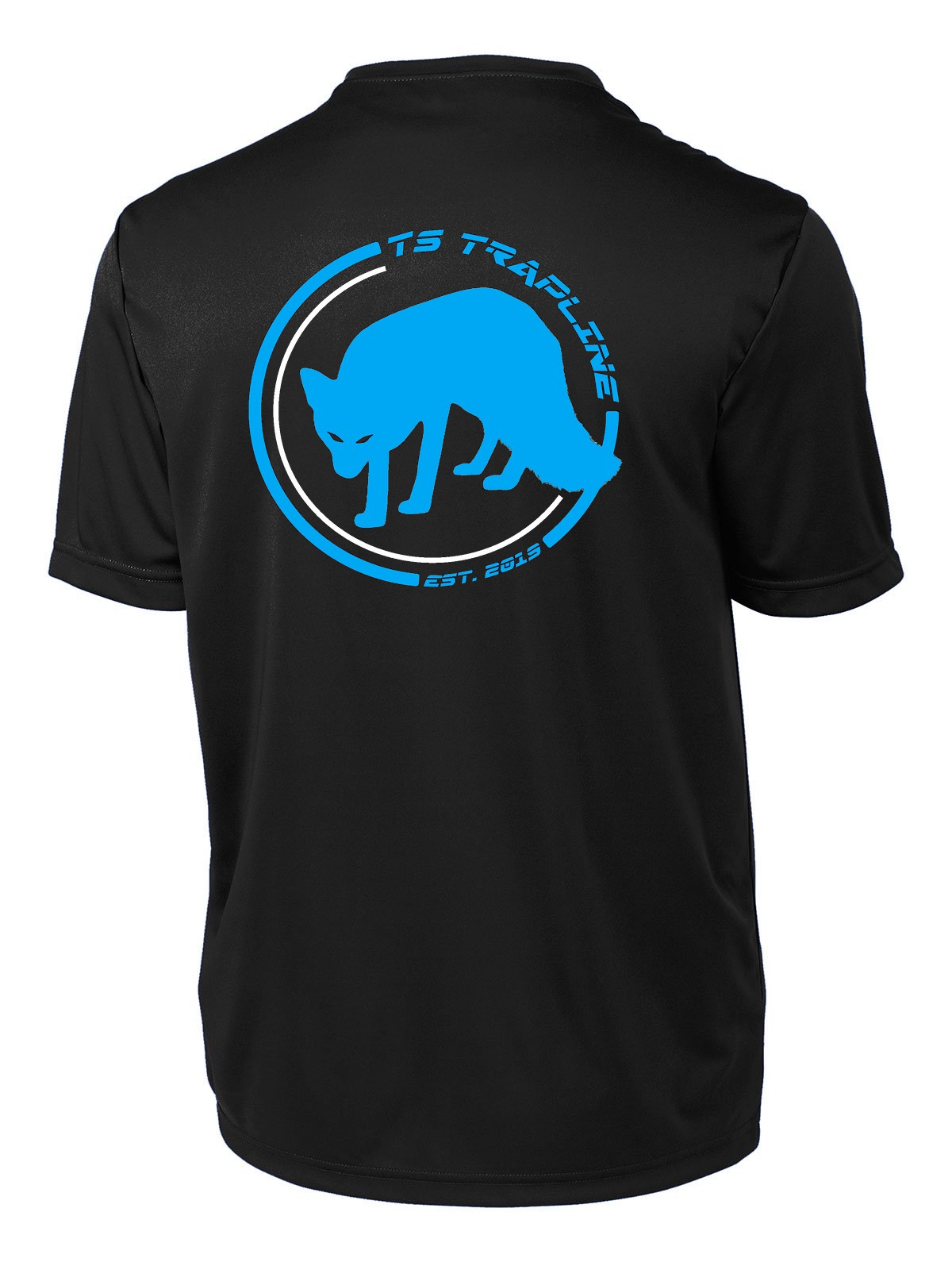 Blue Circle Fox Cotton T