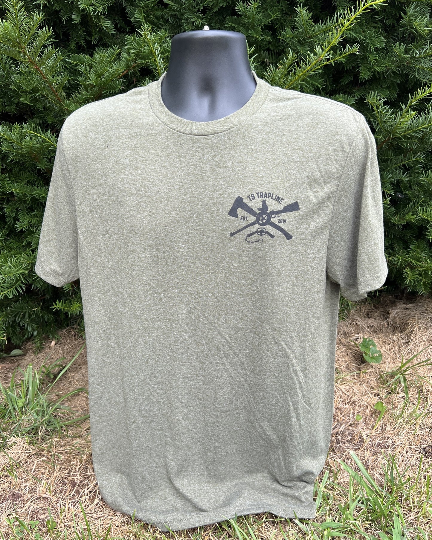 TS “Ax & Rifle” Logo Tri-Blend T