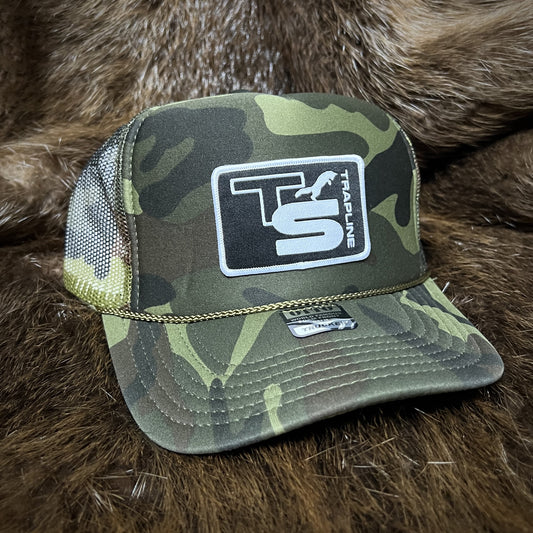 Foam Trucker w/ TS Patch - Woodland Camo