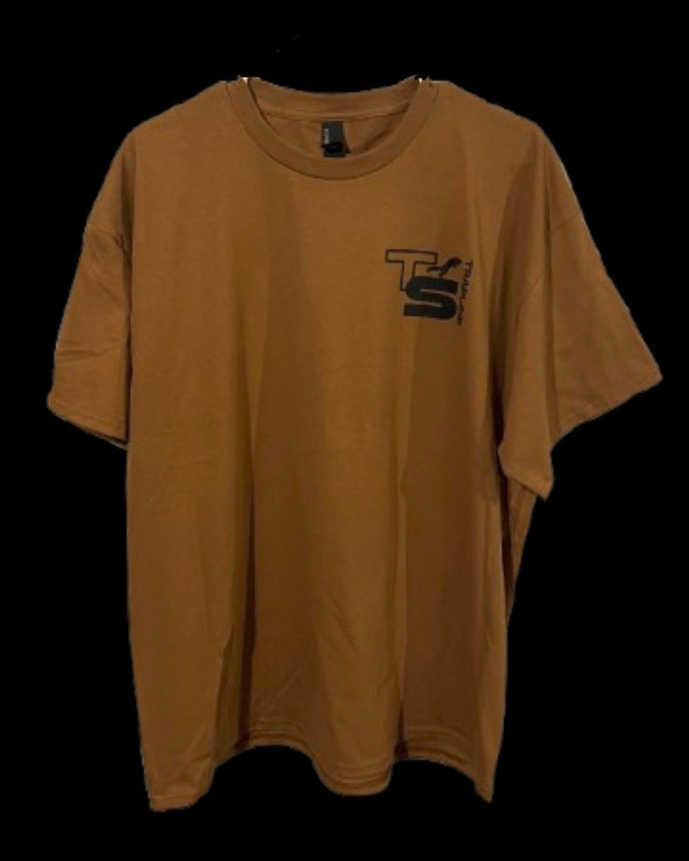 TS “Curled Fox" Duck Brown T