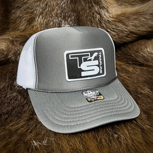 Foam Trucker w/ TS Patch - Gray/White