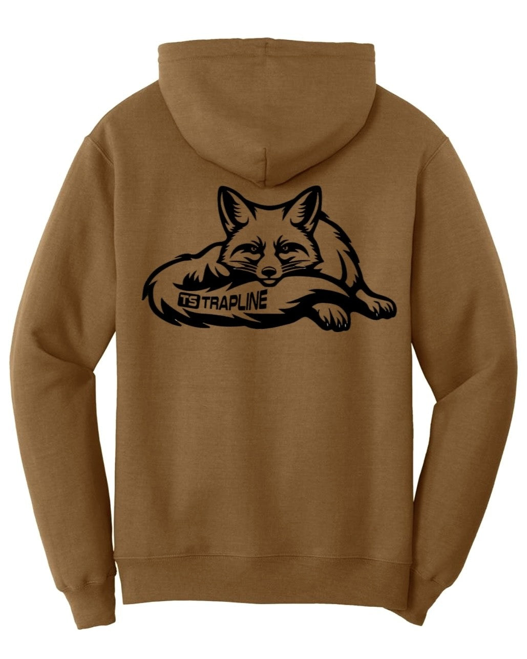 TS “Curled Fox” Duck Brown Hoodie