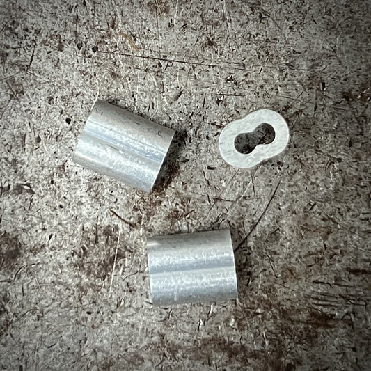 3/32” Aluminum Double Ferrules
