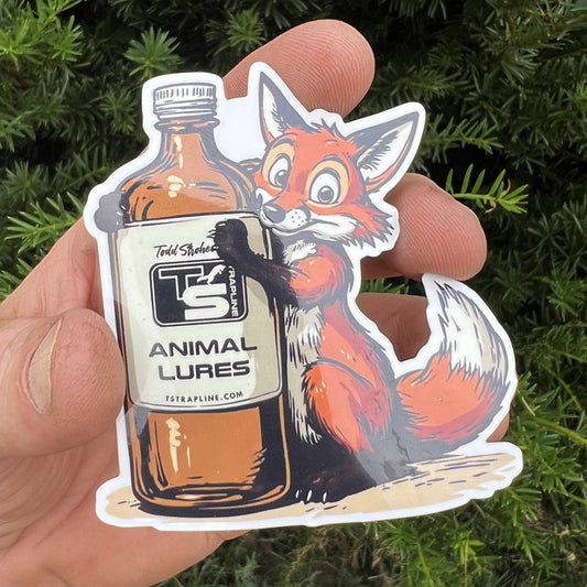 3” “Fox & Bottle” Decal