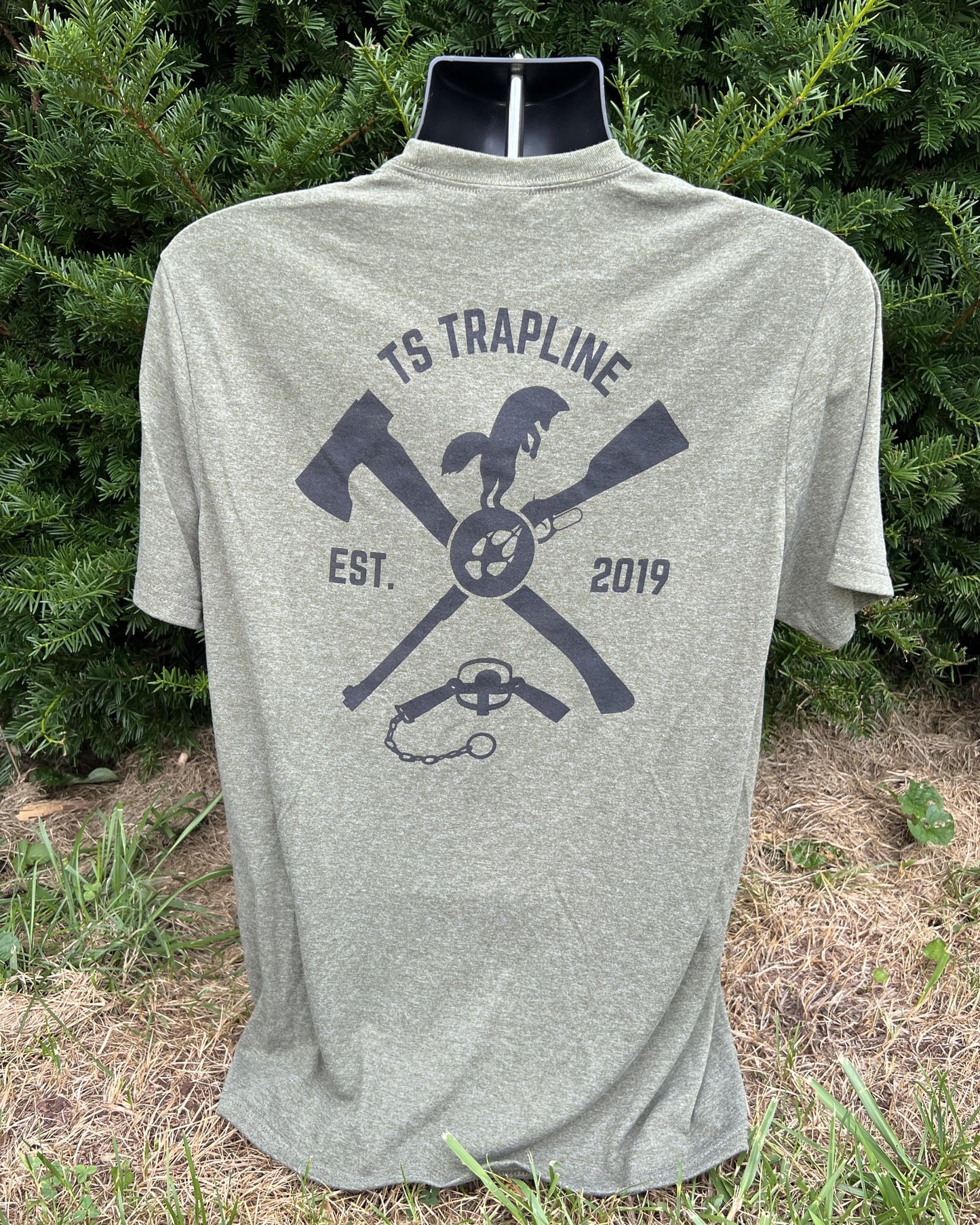 TS “Ax & Rifle” Logo Tri-Blend T