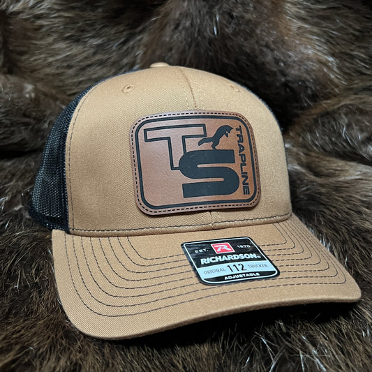 Richardson 112 Mesh Back Trucker Hat w/ Leather TS Logo Patch