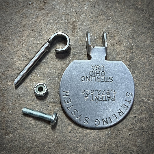 #1 3/4 - #2 (round jaw) Duke/Victor Sterling System PIT Pan Kit (w/ Rod Dog)