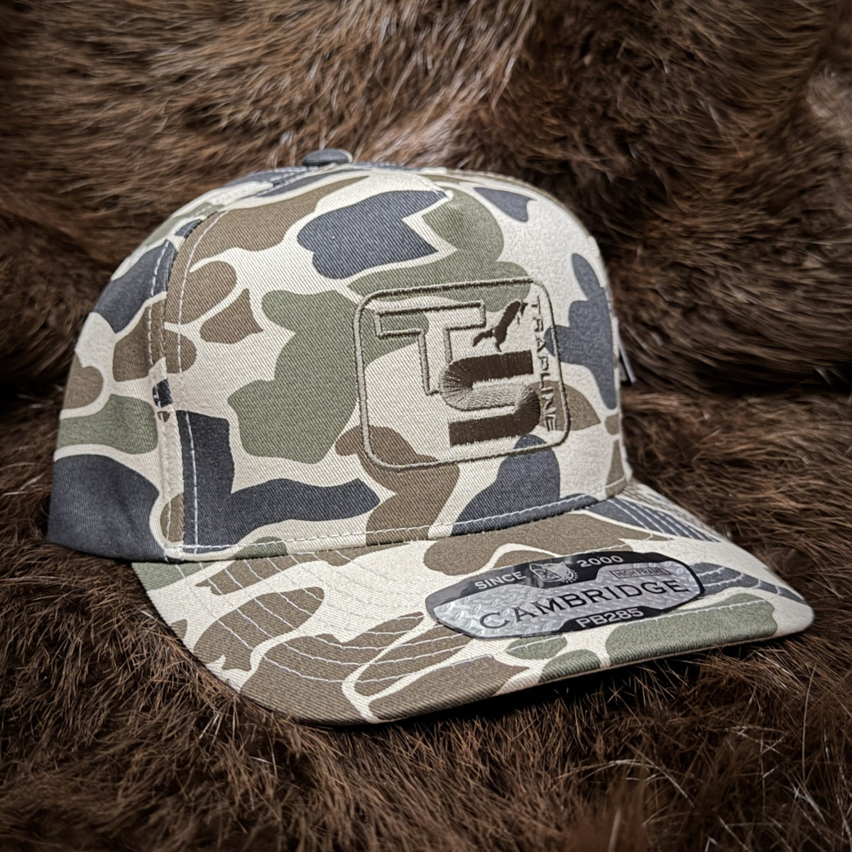Old School Cream Camo w/ TS Logo