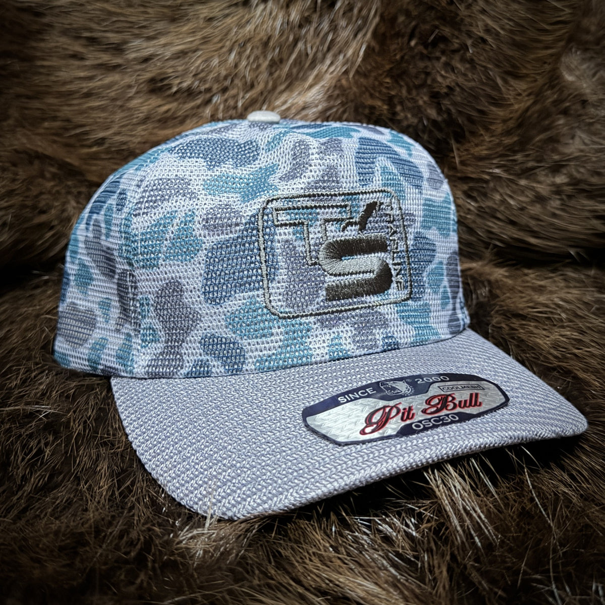  All Mesh Gray Camo Cap