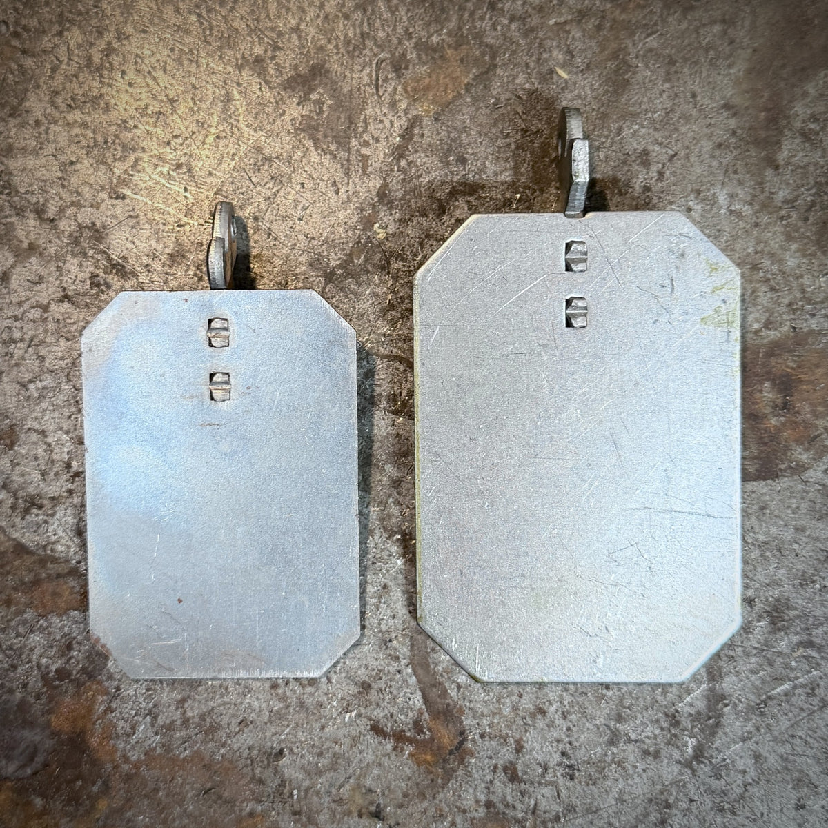 Shank-style Rectangular Mink Pans